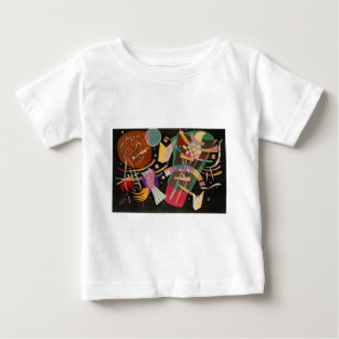 Kandinsky Composition X Abstract Artwork Baby T-Shirt
