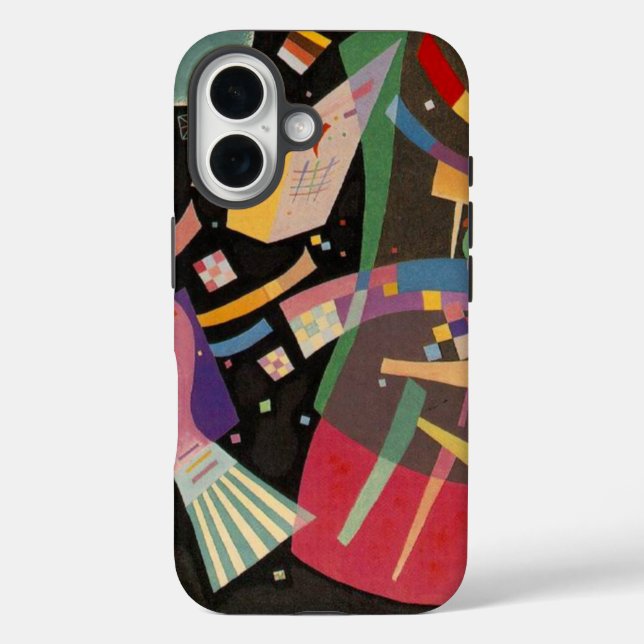 Kandinsky Composition X Abstract Artwork Case-Mate iPhone Case (Back)