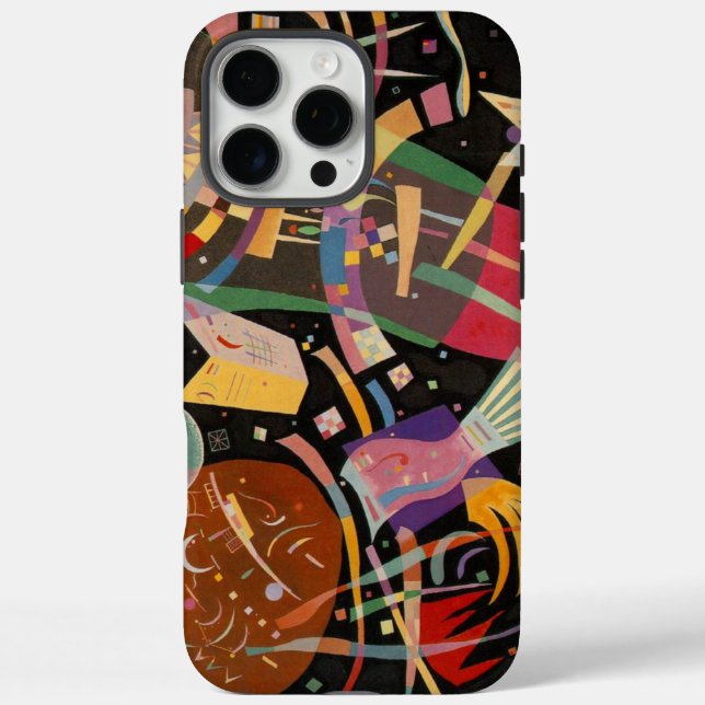 Kandinsky Composition X Abstract Artwork Case-Mate iPhone Case (Back)