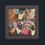 Kandinsky Composition X Abstract Artwork Jewellery Box<br><div class="desc">Contemporary Abstract Art Master Wassily Kandinsky's 'Composition X' Painting - Modern Painters and Artists</div>