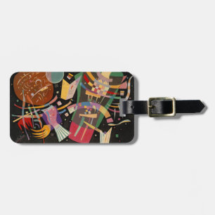 Kandinsky Composition X Abstract Artwork Luggage Tag