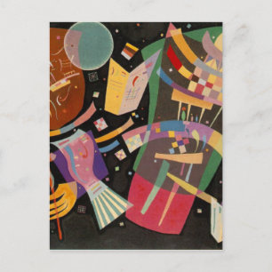 Kandinsky Composition X Abstract Artwork Postcard