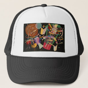 Kandinsky Composition X Abstract Artwork Trucker Hat