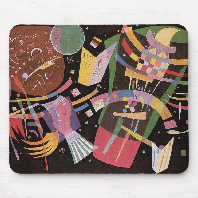 Kandinsky Composition X Mouse Pad (Front)