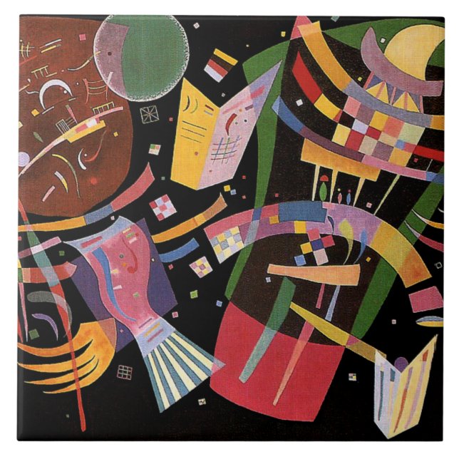 Kandinsky - Composition X, Tile (Front)
