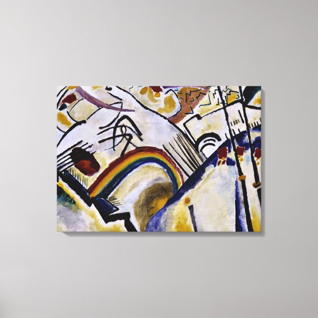 Kandinsky - Cossacks Canvas Print (Front)