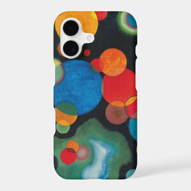 Kandinsky Deepened Impulse Abstract Oil on Canvas (Back)