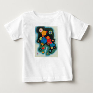 Kandinsky Deepened Impulse Abstract Oil on Canvas Baby T-Shirt