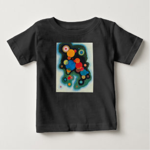 Kandinsky Deepened Impulse Abstract Oil on Canvas Baby T-Shirt