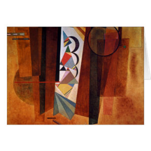 Kandinsky Development in Brown Abstract Painting