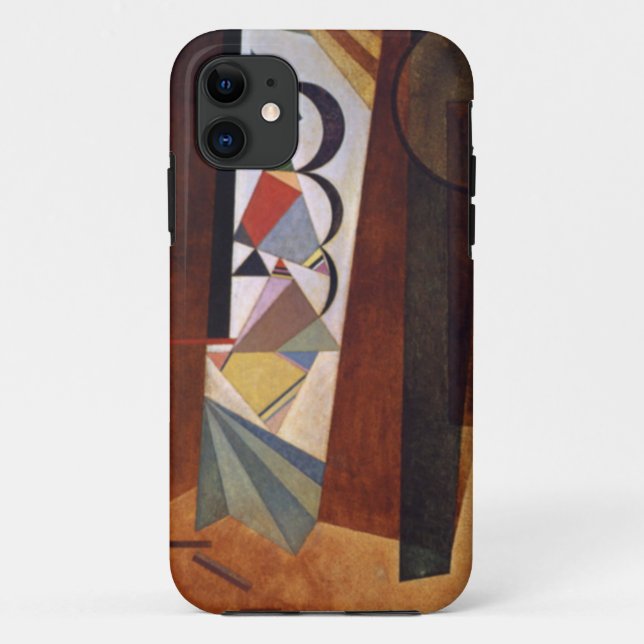 Kandinsky Development in Brown Abstract Painting Case-Mate iPhone Case (Back)