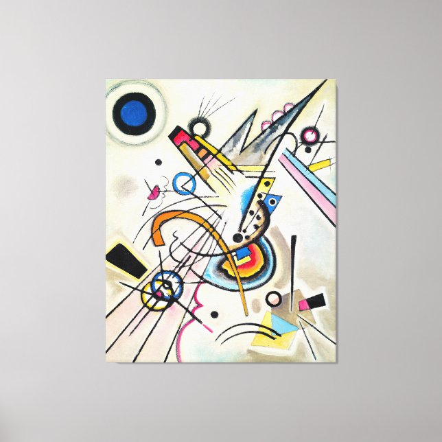 KANDINSKY - DIAGONAL - 1923 - Bauhaus - Canvas Print (Front)