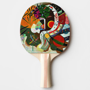 Kandinsky - Dominant Curve, abstract art Ping Pong Paddle