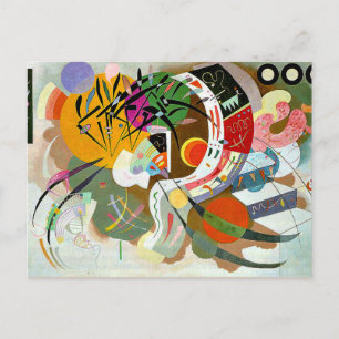 Kandinsky - Dominant Curve Postcard