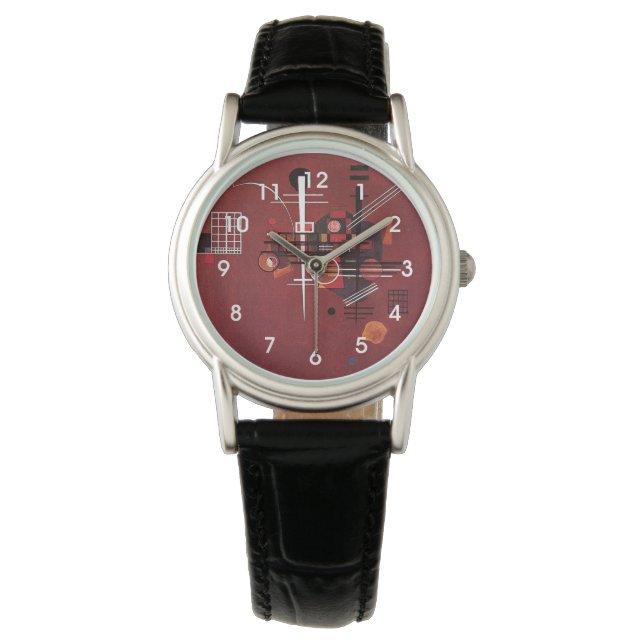 Kandinsky - Dull Red,  Watch (Front)