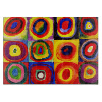 Kandinsky Farbstudie Quadrate Squares Circles Art