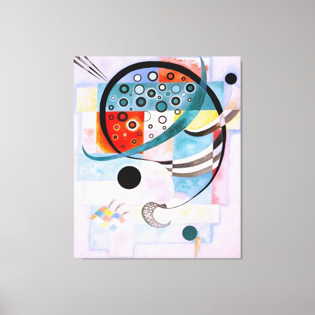 KANDINSKY - FIXED (Fixiert - Fixé) - 1935 - Canvas Print (Front)
