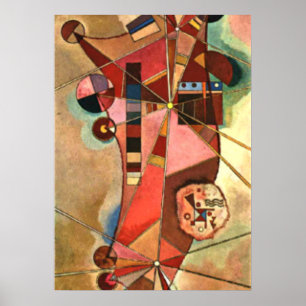 Kandinsky - Fixed Points Poster