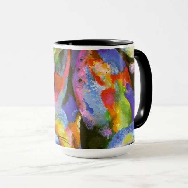 Kandinsky - Flood Improvisation, Deluge, Mug (Front Right)