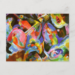 Kandinsky - Flood Improvisation, Deluge Postcard