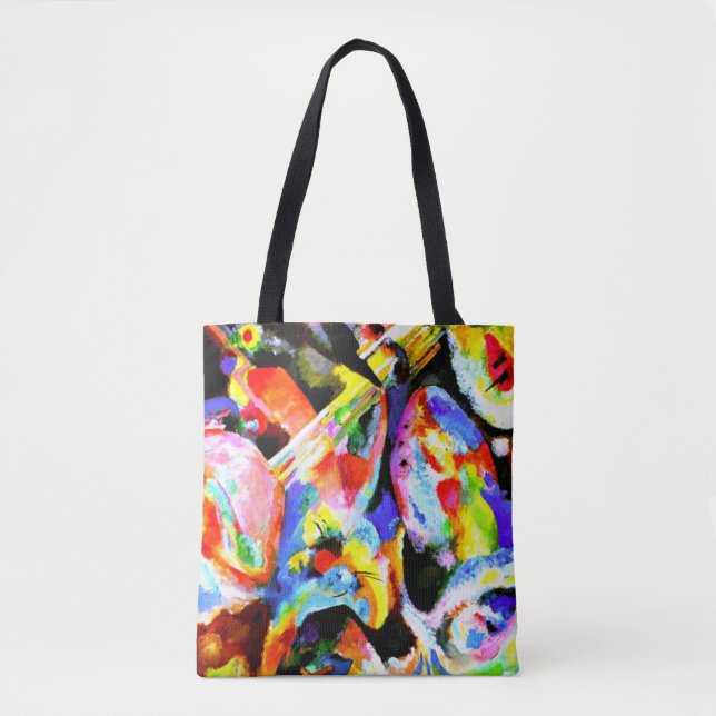 Kandinsky - Flood Improvisation Tote Bag (Front)