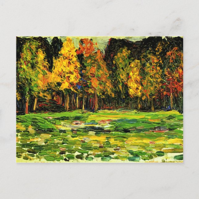 Kandinsky - Forest Edge  Postcard (Front)