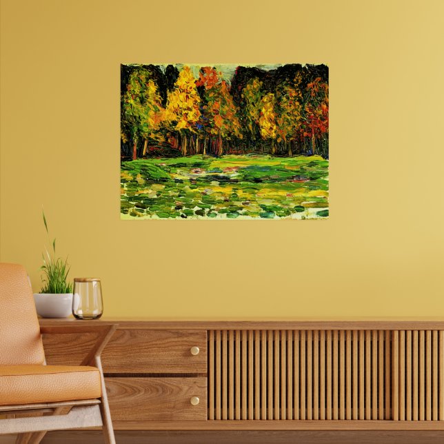 Kandinsky - Forest Edge, Poster (Living Room 2)
