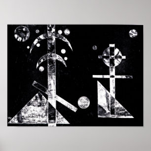 Kandinsky - Fur Nina zu Weihnachten Poster