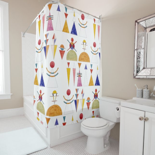 Kandinsky, Gate of Kiev 1928 Shower Curtain (In Situ)