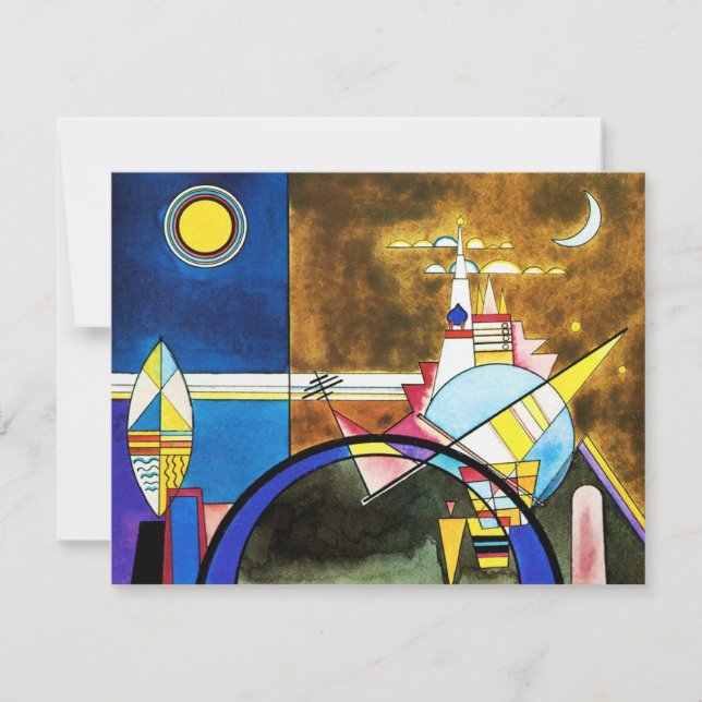 Kandinsky Great Gate of Kiev Invitations (Front)