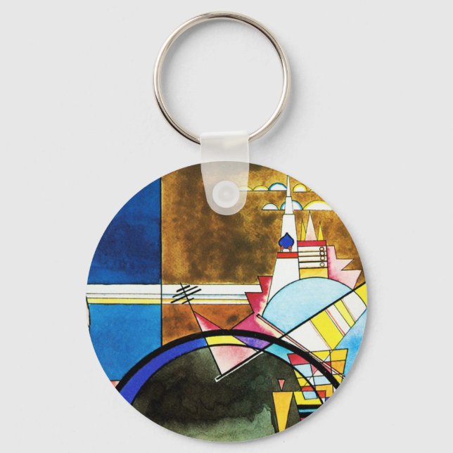 Kandinsky Great Gate of Kiev Key Chain (Front)
