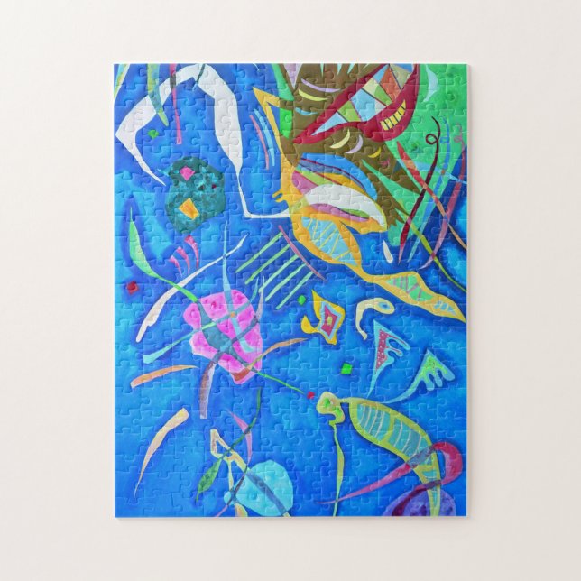 Kandinsky Grouping Puzzle (Vertical)
