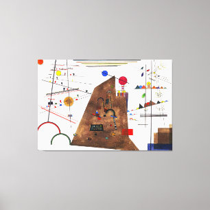 KANDINSKY - HEAVY BETWEEN LIGHT - 1924 - Bauhaus - Canvas Print