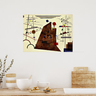 Kandinsky - Heavy between Light Poster