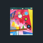 KANDINSKY - HEAVY RED (Schweres Rot) - 1924 - Canvas Print<br><div class="desc">-----------------------------------------------------------------------------------𝑾𝒂𝒔𝒔𝒊𝒍𝒚 𝑲𝒂𝒏𝒅𝒊𝒏𝒔𝒌𝒚 (𝟏𝟖𝟔𝟔-𝟏𝟗𝟒𝟒) - 𝑯𝑬𝑨𝑽𝒀 𝑹𝑬𝑫 (𝑺𝒄𝒉𝒘𝒆𝒓𝒆𝒔 𝑹𝒐𝒕) - 𝟏𝟗𝟐𝟒 - 𝑬𝒙𝒑𝒓𝒆𝒔𝒔𝒊𝒐𝒏𝒊𝒔𝒎, 𝑨𝒃𝒔𝒕𝒓𝒂𝒄𝒕 - 𝑩𝒂𝒖𝒉𝒂𝒖𝒔 - 𝑮𝒆𝒐𝒎𝒆𝒕𝒓𝒊𝒄 𝑨𝒃𝒔𝒕𝒓𝒂𝒄𝒕𝒊𝒐𝒏 - 𝑶𝒊𝒍 𝒐𝒏 𝑪𝒂𝒓𝒅𝒃𝒐𝒂𝒓𝒅 - 𝑯𝒊-𝑹𝒆𝒔 𝑫𝒊𝒈𝒊𝒕𝒂𝒍𝒍𝒚 𝑹𝒆𝒎𝒂𝒔𝒕𝒆𝒓𝒆𝒅 𝑽𝒆𝒓𝒔𝒊𝒐𝒏 -----------------------------------------------------------------------------------"𝑯𝒆𝒂𝒗𝒚 𝑹𝒆𝒅" (𝟏𝟗𝟐𝟒) 𝒃𝒚 𝑾𝒂𝒔𝒔𝒊𝒍𝒚 𝑲𝒂𝒏𝒅𝒊𝒏𝒔𝒌𝒚 𝒊𝒔 𝒂 𝒑𝒐𝒘𝒆𝒓𝒇𝒖𝒍 𝒆𝒙𝒑𝒓𝒆𝒔𝒔𝒊𝒐𝒏 𝒐𝒇 𝒂𝒃𝒔𝒕𝒓𝒂𝒄𝒕 𝒂𝒓𝒕 𝒘𝒊𝒕𝒉𝒊𝒏 𝒕𝒉𝒆 𝑩𝒂𝒖𝒉𝒂𝒖𝒔 𝒎𝒐𝒗𝒆𝒎𝒆𝒏𝒕. 𝑰𝒏 𝒕𝒉𝒊𝒔 𝒐𝒊𝒍-𝒐𝒏-𝒄𝒂𝒓𝒅𝒃𝒐𝒂𝒓𝒅 𝒎𝒂𝒔𝒕𝒆𝒓𝒑𝒊𝒆𝒄𝒆, 𝑲𝒂𝒏𝒅𝒊𝒏𝒔𝒌𝒚 𝒎𝒂𝒔𝒕𝒆𝒓𝒇𝒖𝒍𝒍𝒚 𝒆𝒎𝒑𝒍𝒐𝒚𝒔...</div>
