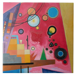 Kandinsky - Heavy Red Tile