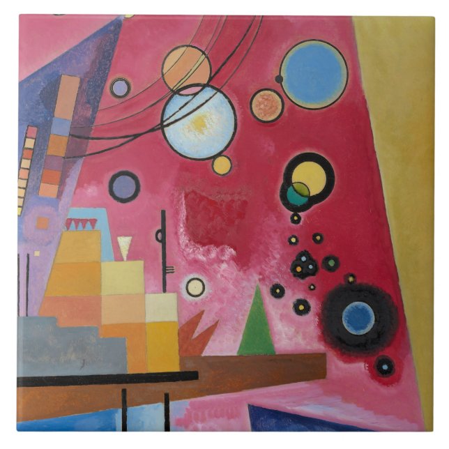 Kandinsky - Heavy Red Tile (Front)