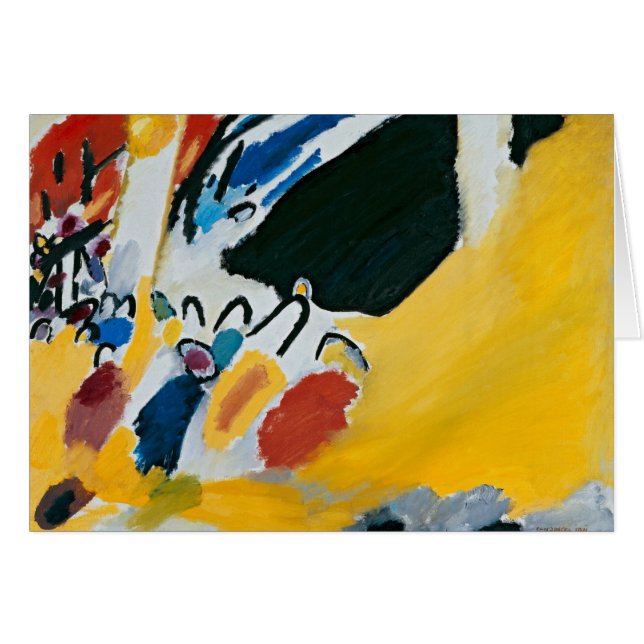 Kandinsky Impression III Concert Abstract Painting (Front Horizontal)
