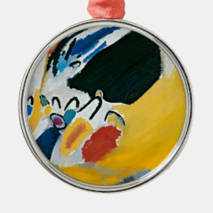 Kandinsky Impression III Concert Abstract Painting Metal Tree Decoration