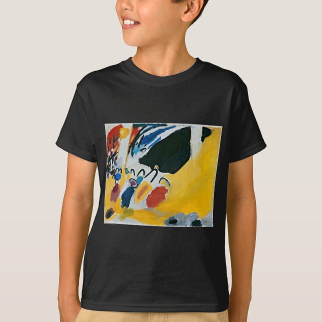 Kandinsky Impression III Concert Abstract Painting T-Shirt (Front)