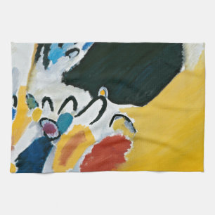 Kandinsky Impression III Concert Abstract Painting Tea Towel
