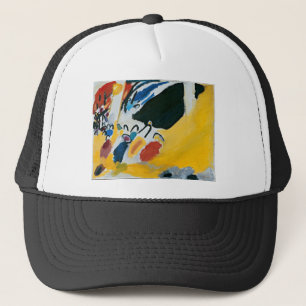 Kandinsky Impression III Concert Abstract Painting Trucker Hat