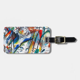 Kandinsky Improvisation 28 Luggage Tag