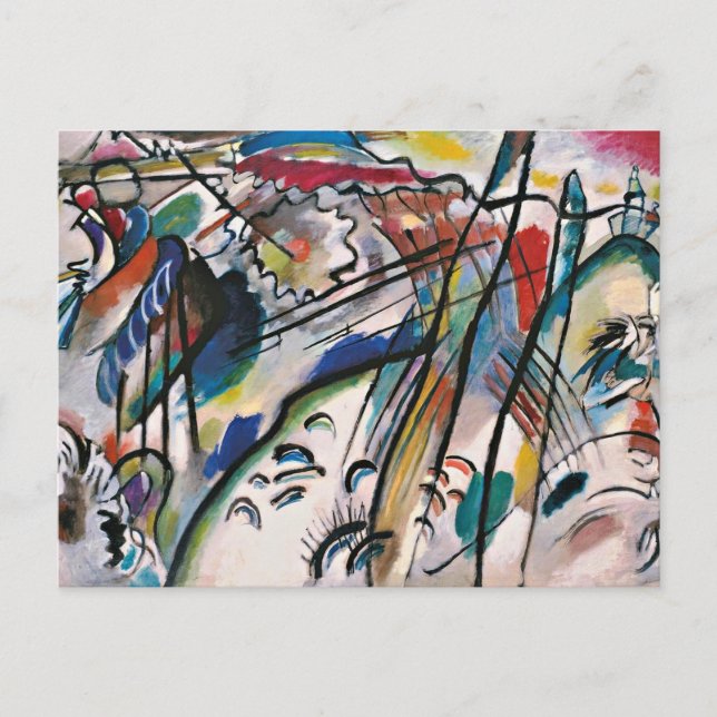 Kandinsky - Improvisation 28 Postcard (Front)