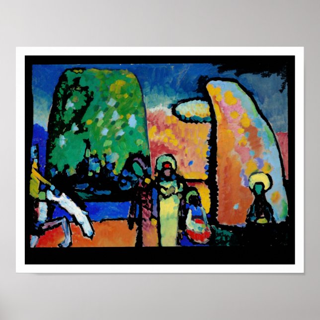 Kandinsky, Improvisation 2, Fine Art, Poster (Front)