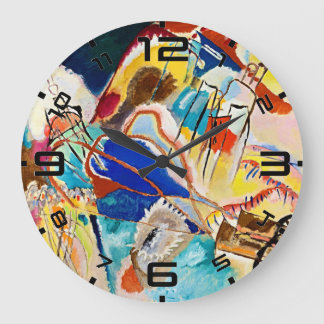 Kandinsky Improvisation 30 Art Clock