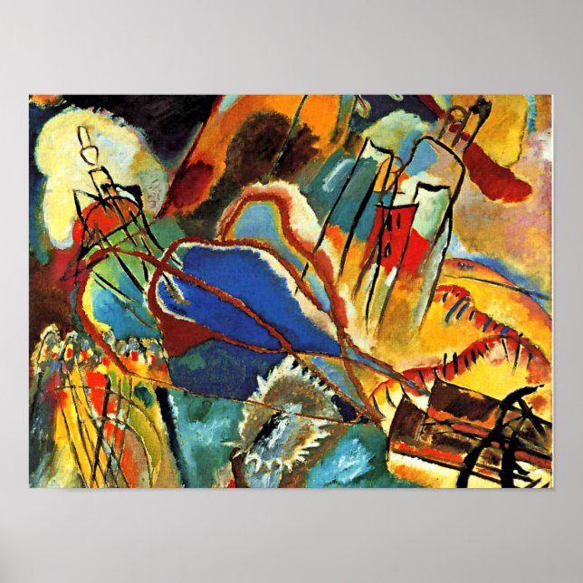 Kandinsky - Improvisation 30 - Cannons Poster (Front)