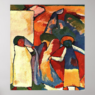 Kandinsky - Improvisation 6, (African), Poster