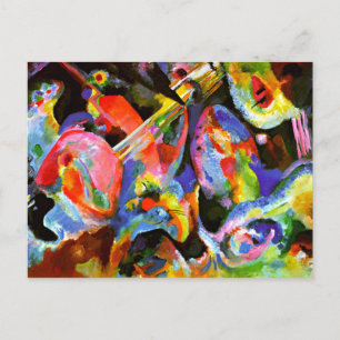 Kandinsky - Improvisation Deluge Postcard
