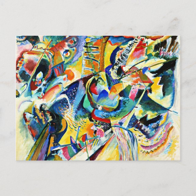 Kandinsky - Improvisation Klamm Postcard (Front)